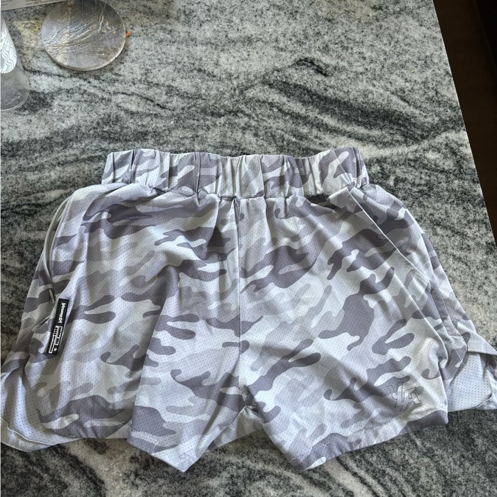 Young LA Camo Shorts